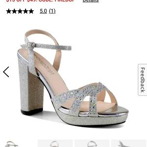 Touch Ups Benjamin Walker Silver Prom Shoes